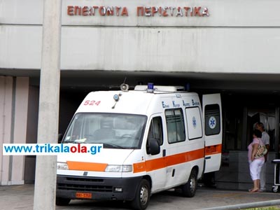 Σκοτώθηκε πολιτικός μηχανικός στα Τρίκαλα