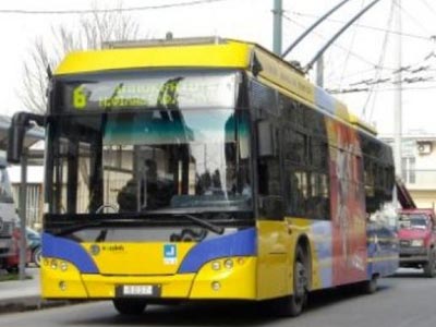 Στάση εργασίας στα τρόλεϊ σήμερα