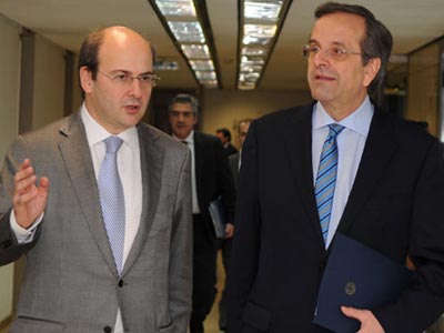 Χατζηδάκης και Μηταράκης θα συνοδεύσουν τον Σαμαρά στο Βερολίνο