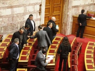 Αποχώρησε η Χρυσή Αυγή από την ψηφοφορία για την άρση ασυλίας