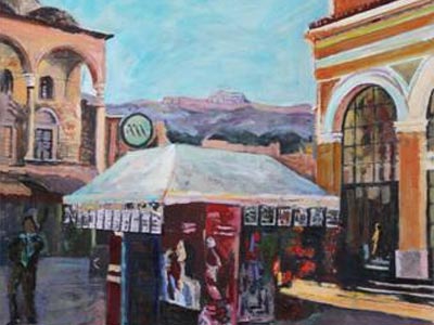 Η Αθηνά κι ο Σπύρος εκθέτουν έργα τους