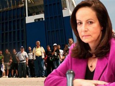 «Έπεσε από τα σύννεφα» η Ά. Διαμαντοπούλου