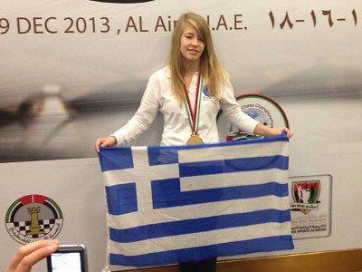 Παγκόσμια πρωτιά στο Σκάκι για την Ελλάδα Παγκόσμια πρωτιά στο Σκάκι για την Ελλάδα