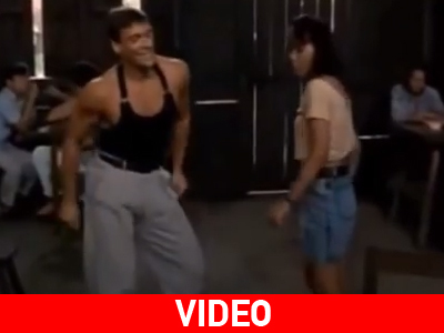 Η αντίδραση του Τσακ Νόρις στα καγκέλια του Βαν Νταμ!