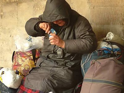 Συγκέντρωση τροφίμων για απόρους