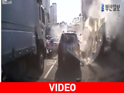 Ν. Κορέα: Θανατηφόρο τροχαίο μπροστά στην κάμερα