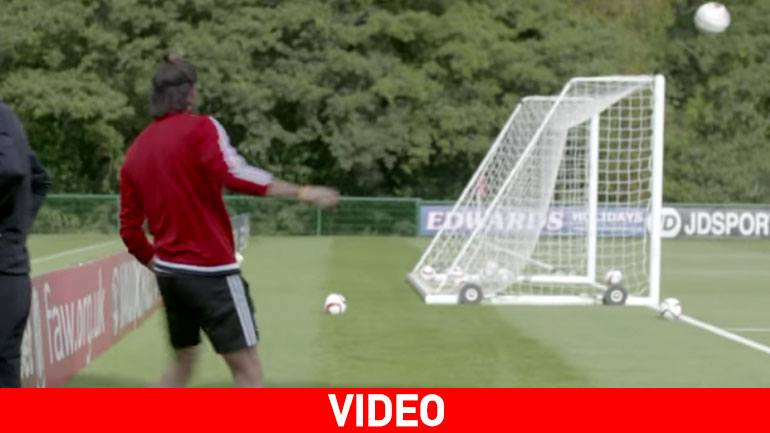 Ο Μπέιλ σκοράρει και πίσω από το τέρμα