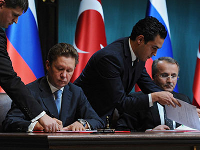 Η Gazprom θα κατασκευάσει αγωγό με διακλάδωση στα ελληνοτουρκικά σύνορα