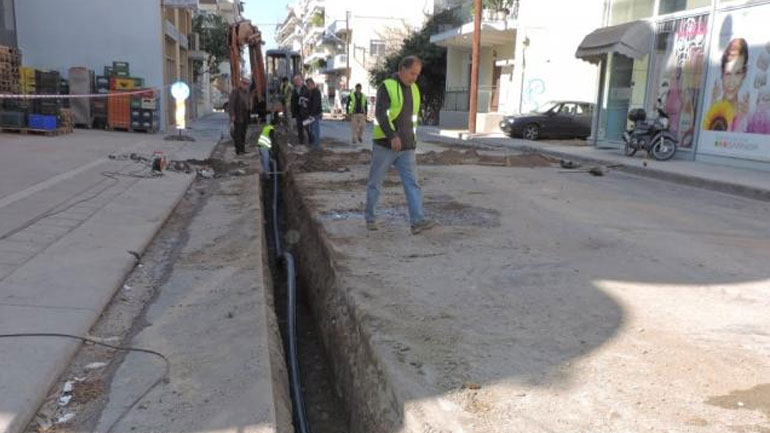 Προχωρούν έργα ύδρευσης και αποχέτευσης στην Καλαμάτα