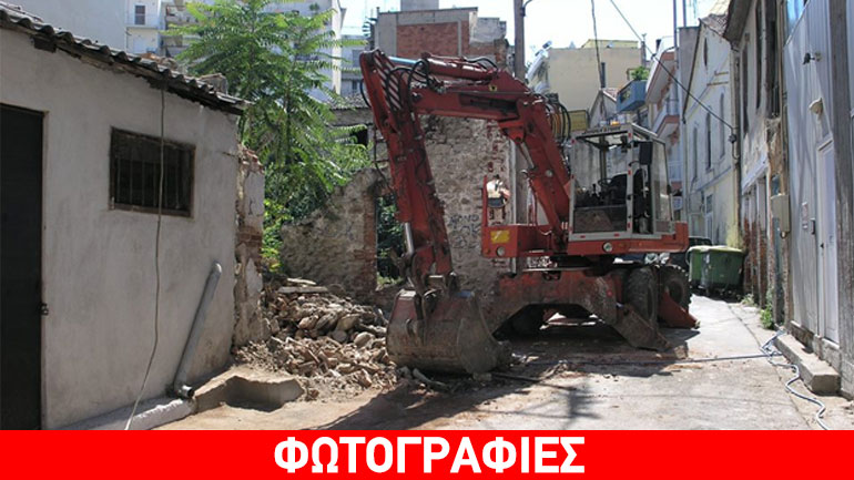 Κατεδαφίστηκαν επικίνδυνα κτίρια στην Καβάλα
