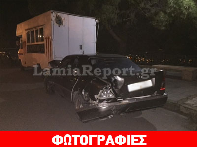 Λαμία: Διπλό τροχαίο στον περιφερειακό