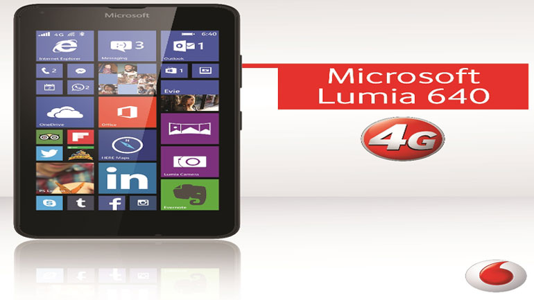 Στα καταστήματα Vodafone το νέο Microsoft Lumia 640 και δώρο το Office 365 Personal
