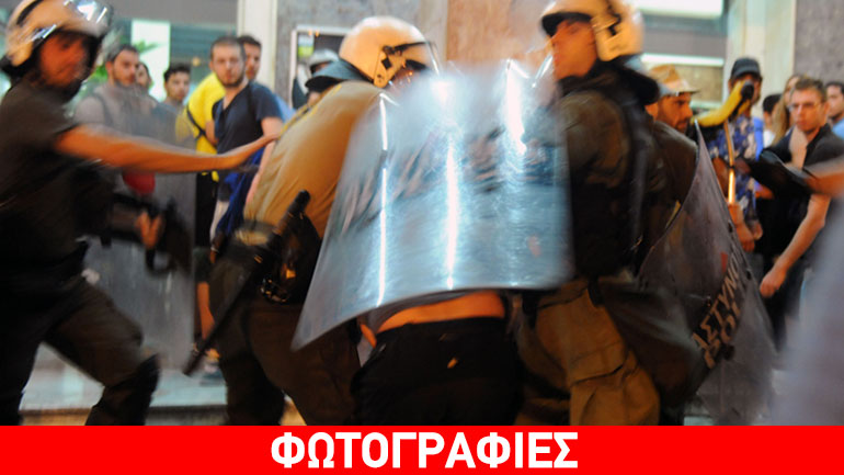 Ένταση, ΜΑΤ και Δέλτα τα ξημερώματα στο σταθμό Λαρίσης