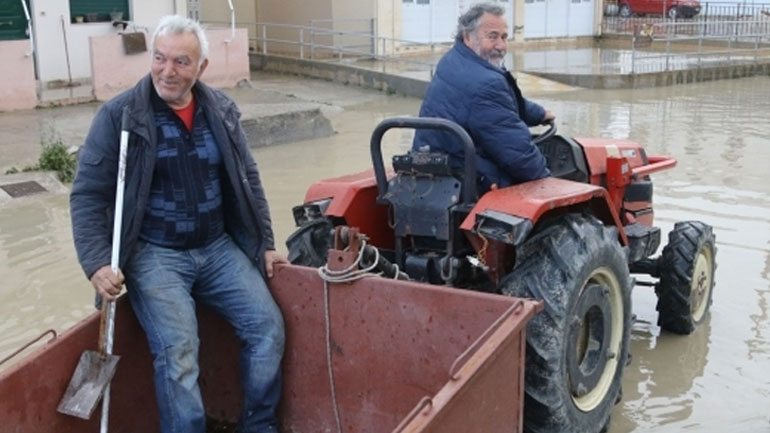 Ηράκλειο: Επιδόματα για τους πλημμυροπαθείς