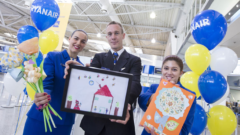 Η Ryanair στηρίζει «Το Χαμόγελο του Παιδιού»