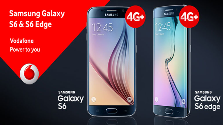 Τα νέα 4G+ Smartphones, Samsung Galaxy S6 & Galaxy S6 edge στα καταστήματα Vodafone