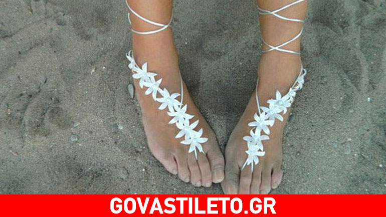 Βarefoot sandals: Τα απόλυτα κοσμήματα για τα πόδια σας