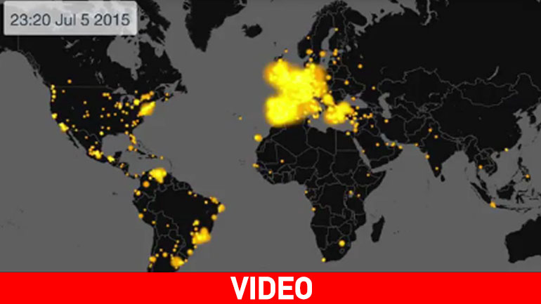 Η έκρηξη του #ΟΧΙ στο Twitter παγκοσμίως