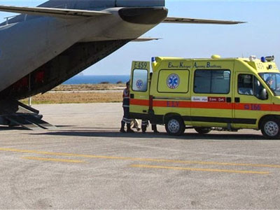 Αερομεταφορά βρέφους από τα Ιωάννινα στην Αθήνα