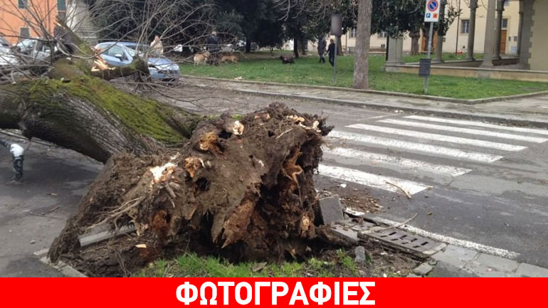 Δύο νεκροί από την κακοκαιρία στην Ιταλία