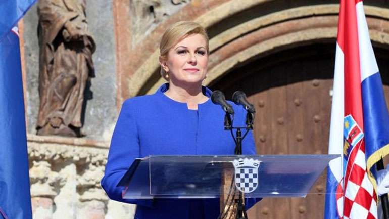 Η Βοσνία πρώτος σταθμός της προέδρου της Κροατίας