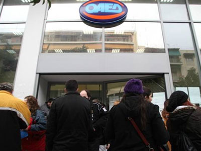 OAEΔ: Αύξηση των εγγεγραμμένων ανέργων τον Δεκέμβριο