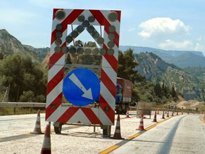 Κυκλοφοριακές ρυθμίσεις στην Ευρεία Παράκαμψη Πάτρας
