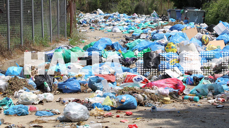 Άλλο ένα Σαββατοκύριακο με σκουπίδια τα χωριά του Πύργου