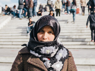 «Δεν είμαστε τουρίστες, πρόσφυγες του πολέμου είμαστε»