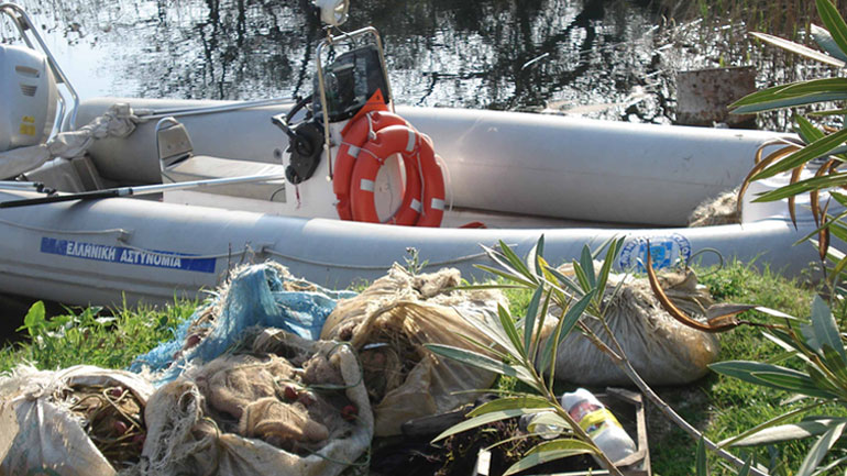 Η αστυνόμευση της λίμνης Τριχωνίδας με αριθμούς και προτάσεις