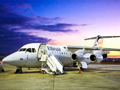 Κίεβο – Θεσσαλονίκη: Το παρθενικό ταξίδι της Ellinair