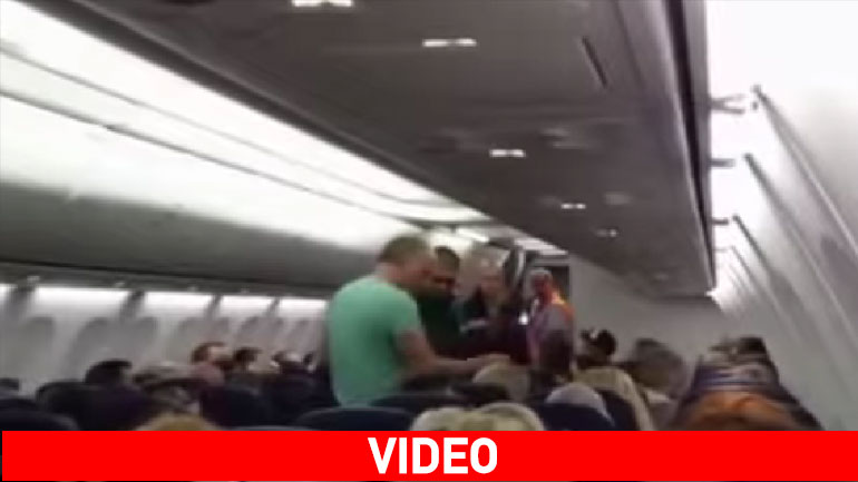 Βίντεο από την πτήση των μεθυσμένων Βρετανών για Ηράκλειο