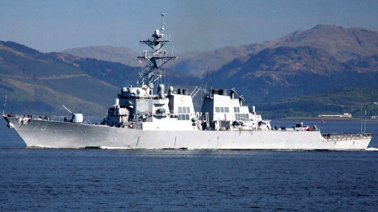 Χανιά: Αμερικανικό αντιβαλλιστικό αντιτορπιλικό στη Σούδα