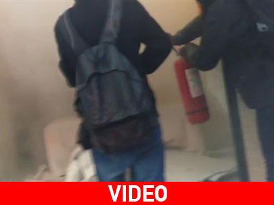 Θεσσαλονίκη: Αντιεξουσιαστές σβήνουν φωτιά σε κατάστημα επίπλων