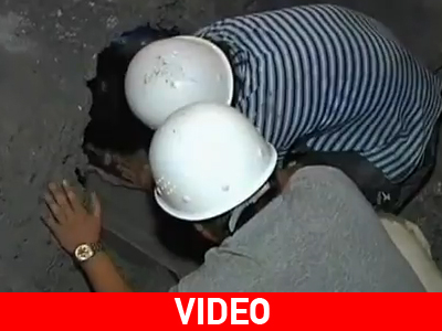 Δραματικός απεγκλωβισμός εργατών από τούνελ