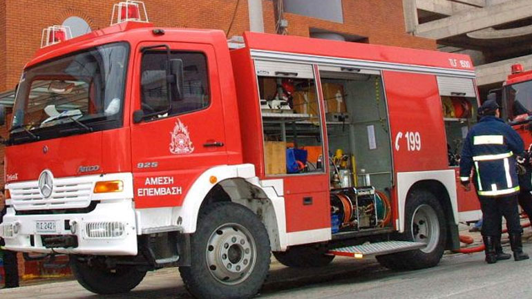 Ηράκλειο: Φωτιά σε κατάστημα στο κέντρο