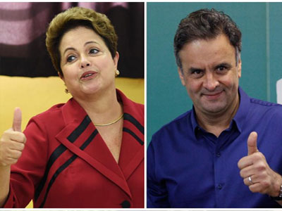 Βραζιλία: Ρούσεφ και Νέβες στο δεύτερο γύρο των εκλογών