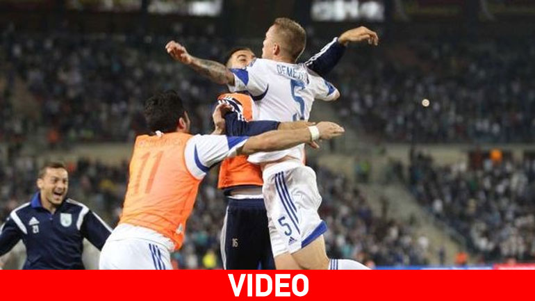 Μεγάλη νίκη της Κύπρου στο Ισραήλ – Ελπίδες για πρόκριση