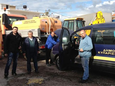 Δήμος Τριφυλίας: GPS σε όλα τα οχήματα καθαριότητας