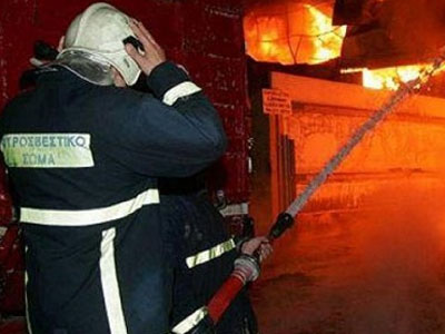 Χανιά: Κάηκε εξοχικό – τεράστιες ζημιές