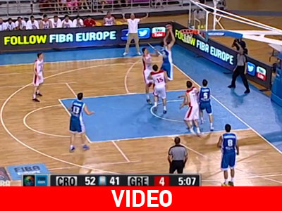 Ευρωμπάσκετ Νέων: Top 5 με Καμπερίδη