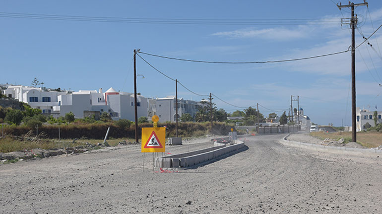 Καθυστερούν οι εργασίες στον Περιφερειακό των Φηρών