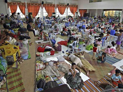 Φιλιππίνες: Τέσσερις νεκροί και χιλιάδες εκτοπισμένοι από τον τυφώνα Χάγκοπιτ