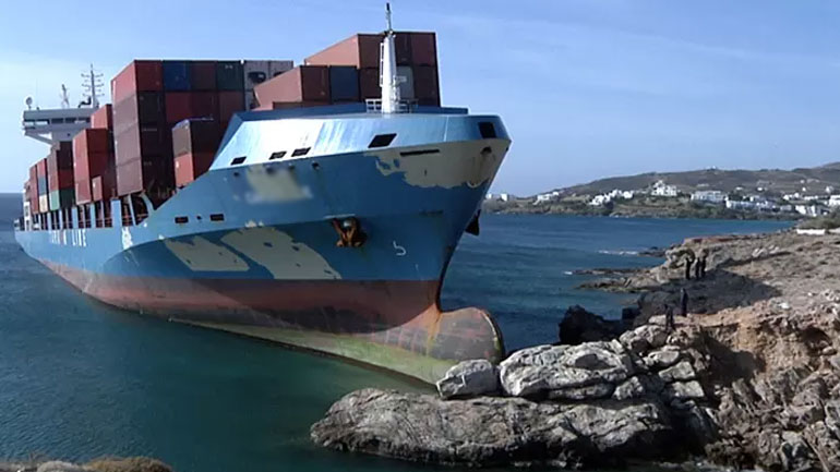 Προσάραξη φορτηγού πλοίου ανατολικά των Κυθήρων