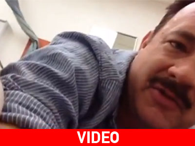 Βιντεοσκόπησε την επέμβασή του