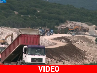 Η πρόοδος των εργασιών στην Ιόνια οδό σε ένα εντυπωσιακό βίντεο