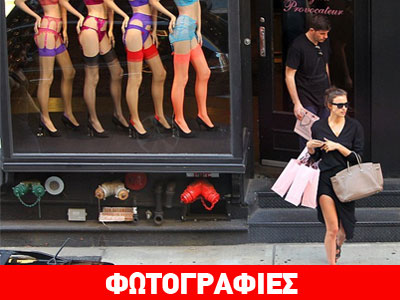 Η Irina Shayk ψωνίζει sexy εσώρουχα