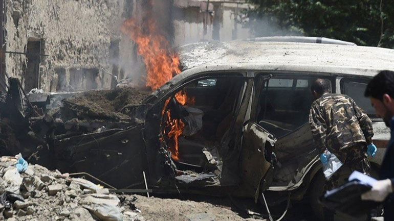 Οκτώ νεκροί από έκρηξη παγιδευμένου φορτηγού στην Καμπούλ