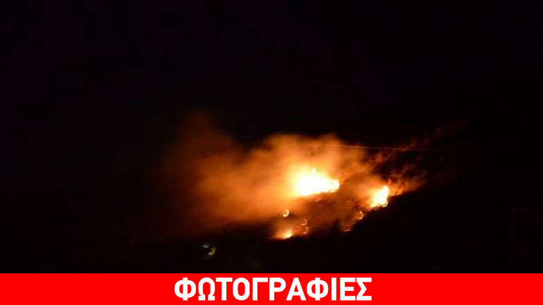 Φωτιά κοντά σε σπίτια στην Κεφαλονιά