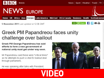 Τα διεθνή Μ.Μ.Ε. για την συνάντηση Παπανδρέου – Παπούλια